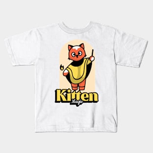 Kitten Magic Kids T-Shirt